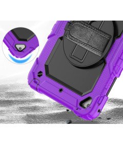 Ohišje za Samsung Galaxy Tab A8 10,5" z naramnico vijolične barve