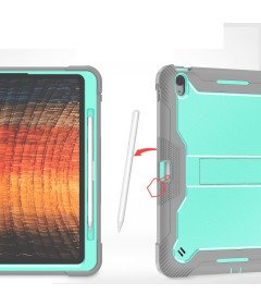 Etui do iPad 2/3/4 generacji z Podstawką i Paskiem na Ramię Turkusowe