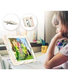 Ohišje za iPad Mini 5/4 7,9" s stojalom in naramnico Roza