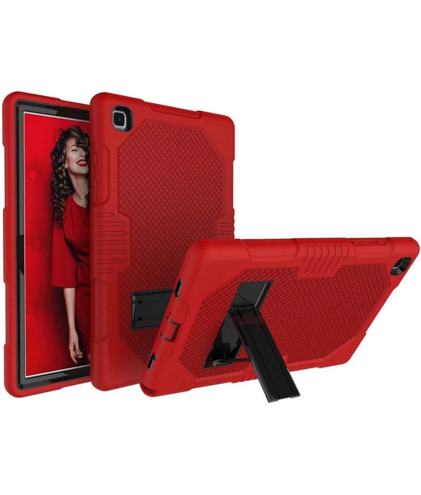 Ohišje za Samsung Galaxy Tab A7 10,4" Oklepno s stojalom Red