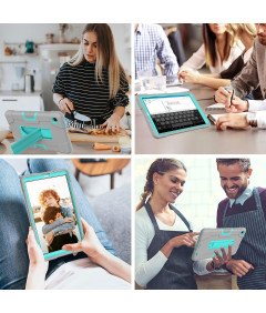 Etui do Samsung Galaxy Tab A7 Lite 8,7” Pancerne z Podstawką Szare