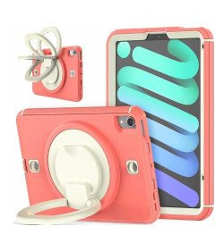 Etui do iPad Pro 3/2/1 11 z Podstawką i Paskiem na Ramię Różowe