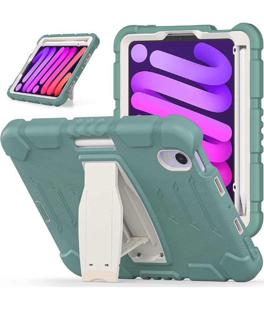 Etui do iPad Pro 11” Pancerne z Podstawką i Miejscem na Rysik Zielone