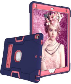 Etui do iPad Mini 5/4 7.9” Pancerne z Podstawką Różowe