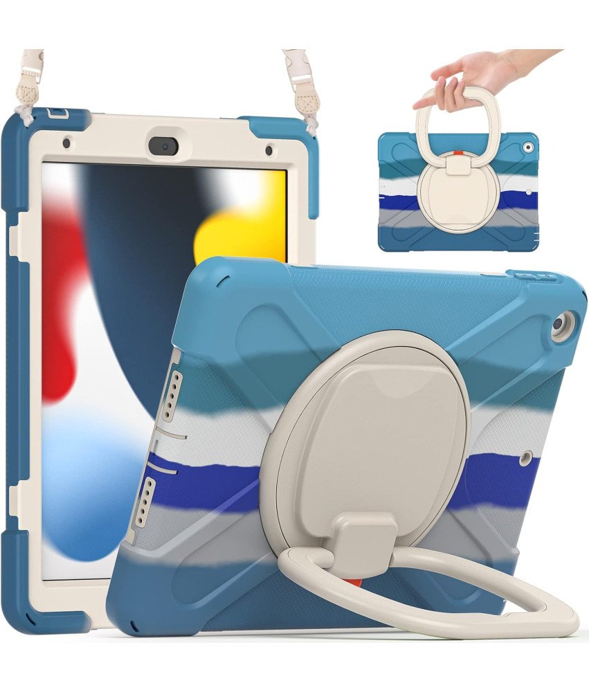 Ohišje za Samsung Galaxy Tab A 8.0" z naramnico Modro