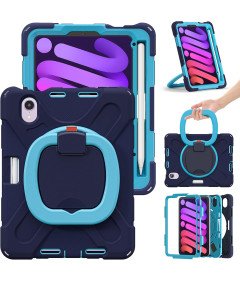 Etui do iPad Pro 12.9” z Podstawką i Miejscem na Rysik Granatowy
