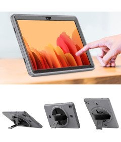 Etui do Samsung Galaxy Tab A7 10.4" z Paskiem na Ramię Szare