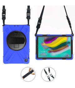 Etui do Samsung Galaxy Tab A 8.0" z Paskiem na Ramię Niebieskie