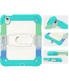 Etui do iPad Pro 11/Air 5/4 z Podstawką i Paskiem na Ramię Zielone