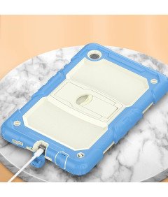 Ohišje za iPad Mini 5/4 7,9" s stojalom in naramnico Modro