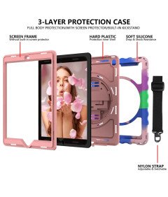 Ohišje za Samsung Galaxy Tab A 8.0 '' z naramnico Barvito