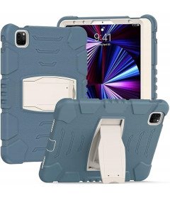 Etui do Samsung Galaxy Tab A7 10.4" Pancerne z Podstawką Niebieskie