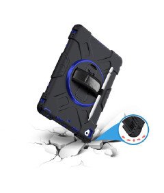 Etui do iPad Mini 5/Mini 4 Pancerne z Obrotową Podstawką Czarne