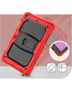 Etui do iPad 7/8/9 10.2” z Podstawką i Paskiem na Ramię Czerwone