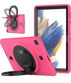 Etui do Samsung Galaxy Tab A8 X200 z Obrotową Podstawką Różowe