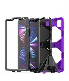 Etui do iPad Pro 11” i Air4/5 z Podstawką Miejscem na Rysik Fioletowe