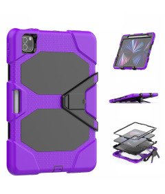 Ohišje za iPad Pro 11" in Air4/5 z držalom za pisalo Vijolično