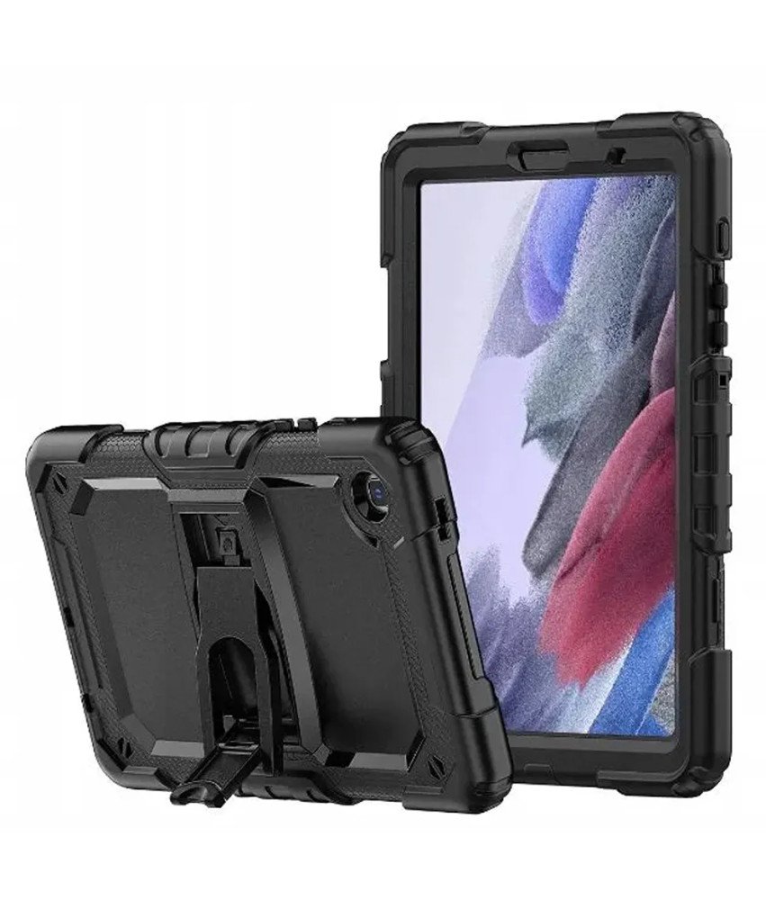 Oklepno ohišje za iPad 8 10,2" s stojalom črno