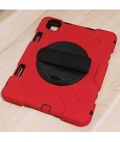 Ohišje za iPad Air 5/Air 4 10,9" z držalom za pisalo Rdeča
