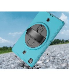 Etui do Samsung Galaxy A8 10.5" z Paskiem na Ramię Turkusowy