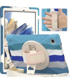 Ohišje za Samsung Galaxy Tab S8+/S7 FE/S7+ 12,4" s stojalom Modro