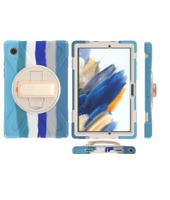 Ohišje za Samsung Galaxy Tab S8+/S7 FE/S7+ 12,4" s stojalom Modro