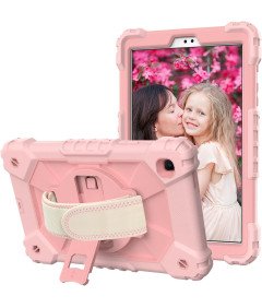 Ohišje za Samsung Galaxy Tab A8 10,5" z naramnico Pink