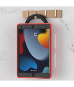 Etui do iPad 10.2” Pancerne z Obrotową Podstawką Czerwony