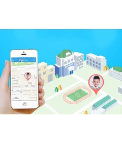 Smartwatch Dziecięcy Różowy z GPS i Dwukierunkowym Dzwonieniem SOS