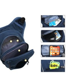 Gutriff večnamensko ramo športne vrečke Navy Blue