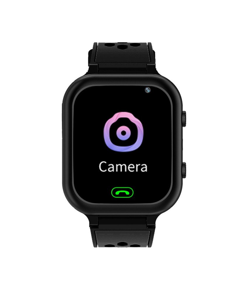 Otroška ura z GPS, povezavami in daljinskim nadzorom Črna