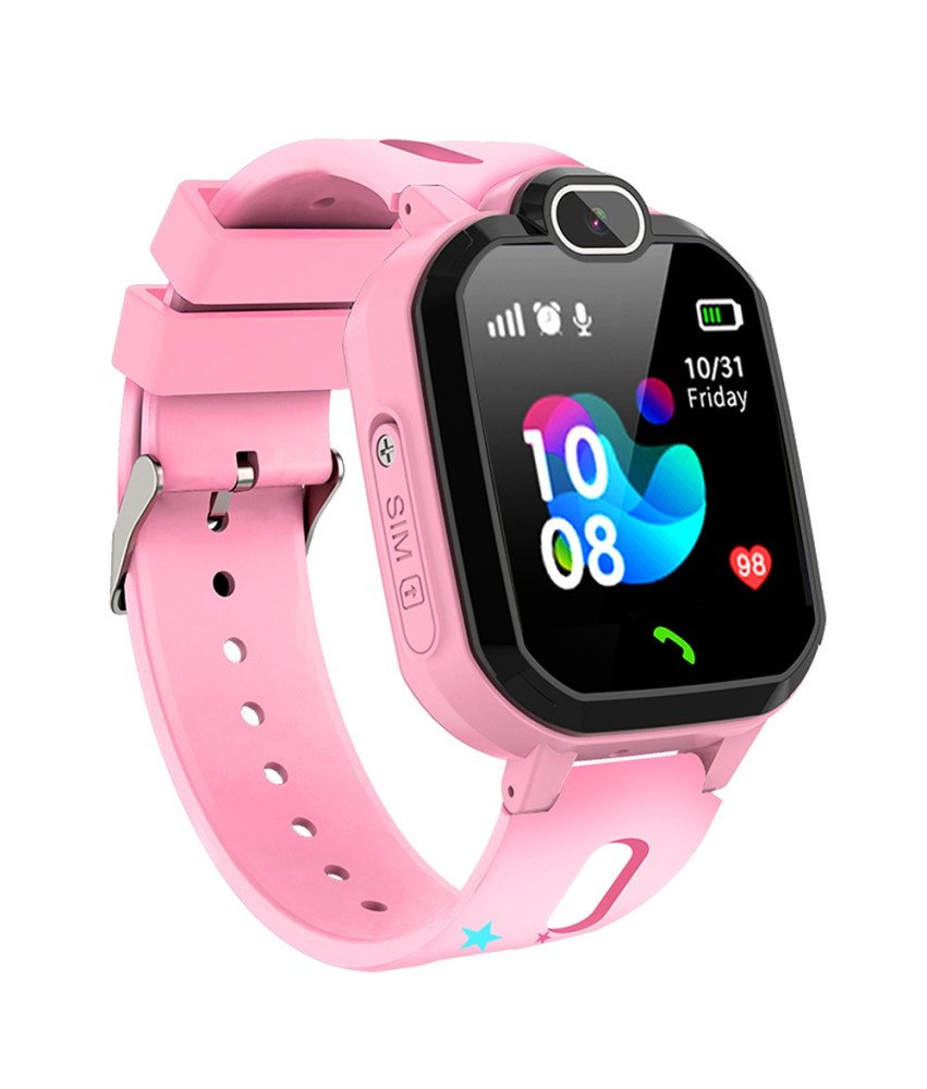 Otroška pametna ura z razrednim načinom in funkcijo SOS roza