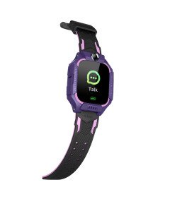 Wodoodporny Smartwatch Dziecięcy z GPS i SOS Fioletowy