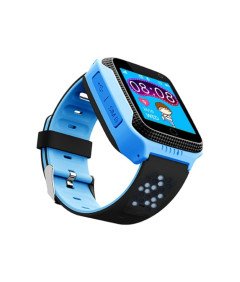 Vodoodporna otroška pametna ura Blue z GPS, HD kamero in izobraževalnimi igrami