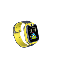 Wodoodporny Smartwatch Dziecięcy Żółty z GPS i Funkcją SOS