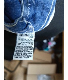 Krilo mornarsko modra 100% bombaž Pojavljanje Denim velikost 42