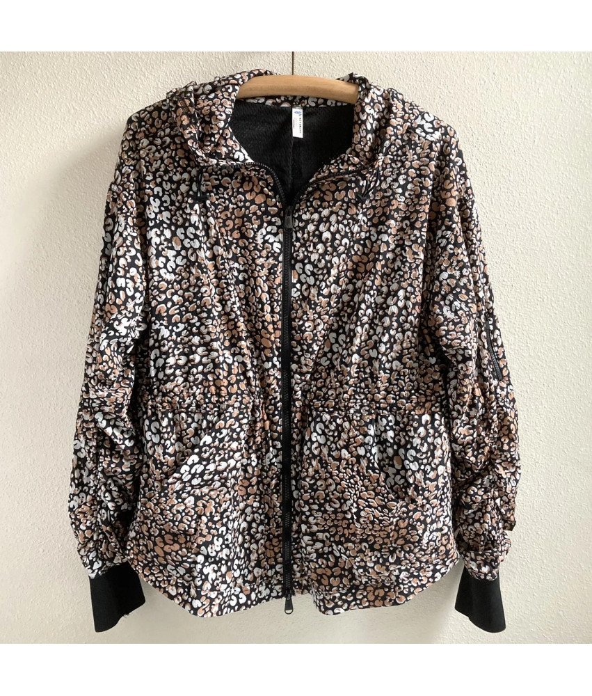 FP gibanje Ženske športne odpeti jopič Panther dihanje S