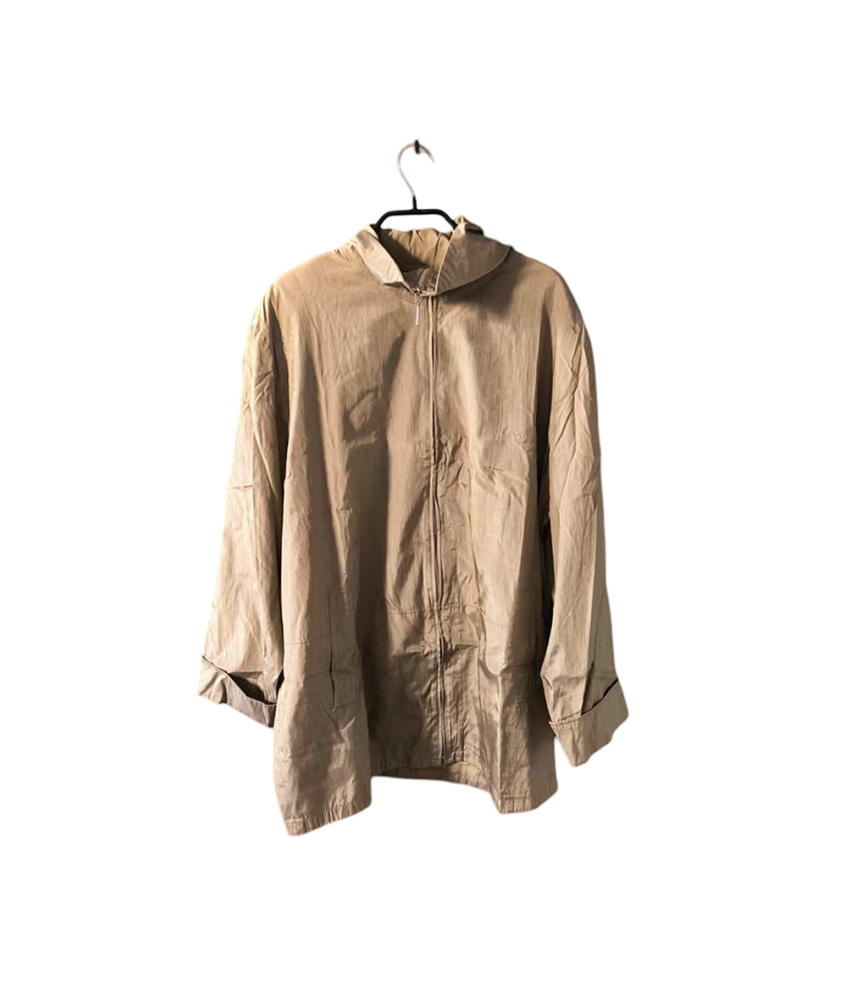 Gil Bret Beżowy Płaszcz Damski Lekki na Suwak Rozmiar 44