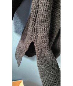 ONLY Czarny Sweter Damski z Golfem Ciepły Elegancki Rozmiar S