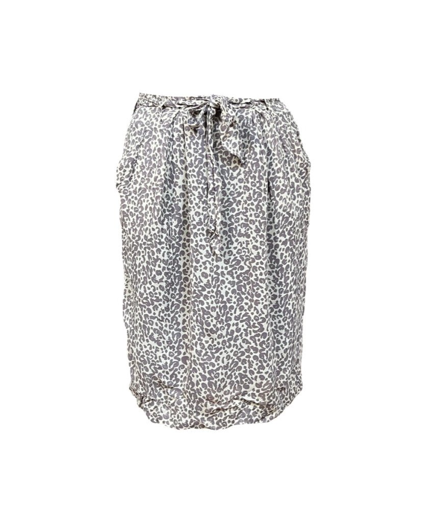 InWear Poletna hlačna krila Airy White Purple Velikost 36