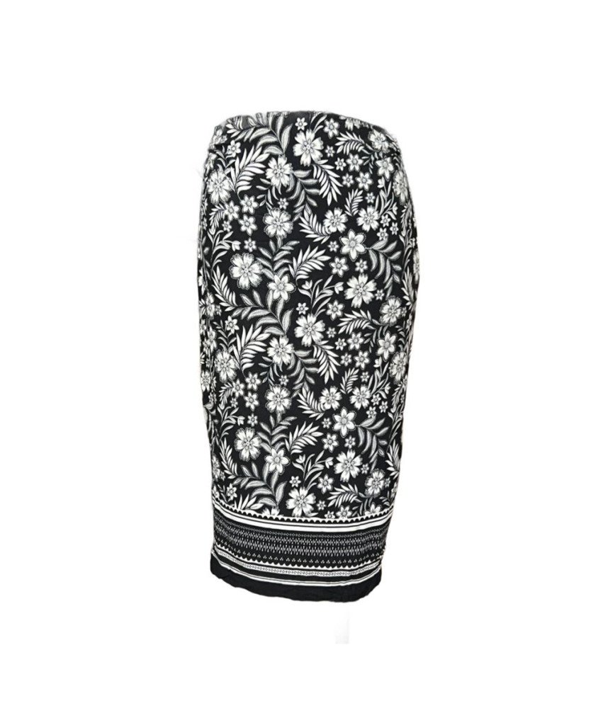 Dorothy Perkins poletno cvetlično krilo črno bela velikost 40