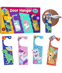 Zestaw do Tworzenia Zawieszek na Drzwi DIY dla Dzieci 52 Elementy