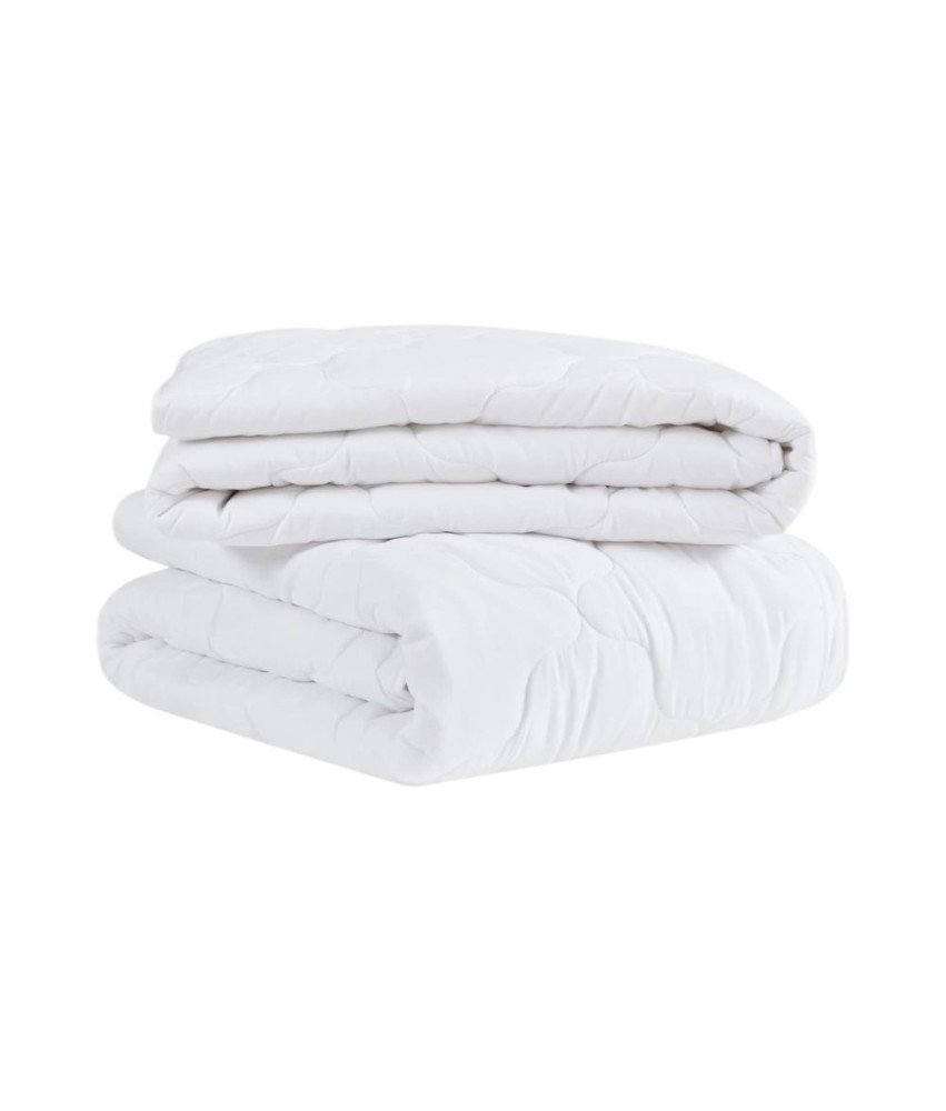 Vse leto Antialergijska mehka odeja Supersoft 2 kosa 155 x 220 cm Bela
