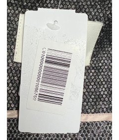 DAY Ženska svetleča jakna Elegantna srebrna velikost 36