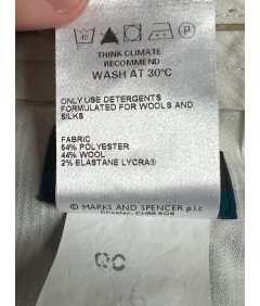 Moške hlače Marks  and  Spencer Elegantno elegantne sive barve W86 L74