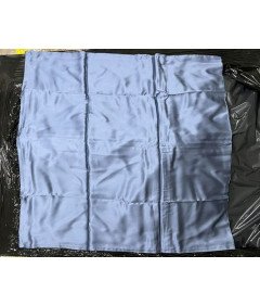 Granatowa Poszewka na Poduszki 80x80cm Hipoalergiczna Ekologiczna