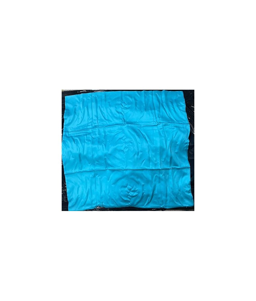Turkusowa Poszewka na Poduszkę 80x80cm Lyocell Hipoalergiczna Ekologiczna