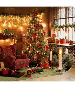 Koopower 2 x 20 Świec LED - Twój Idealny Wybór na Świąteczne Dekoracje