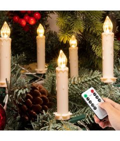 Koopower 2 x 20 Świec LED - Twój Idealny Wybór na Świąteczne Dekoracje