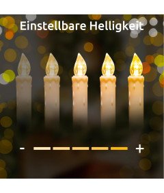 Koopower 2 x 20 Świec LED - Twój Idealny Wybór na Świąteczne Dekoracje